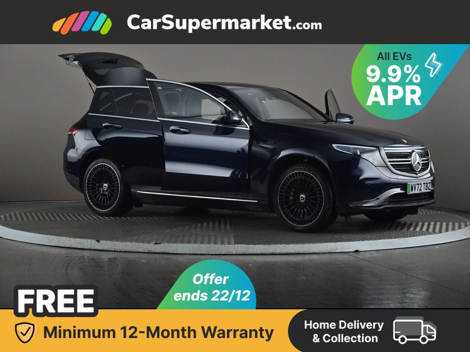 Used Mercedes-Benz EQC 2022 for sale - 76922954: Photo 9