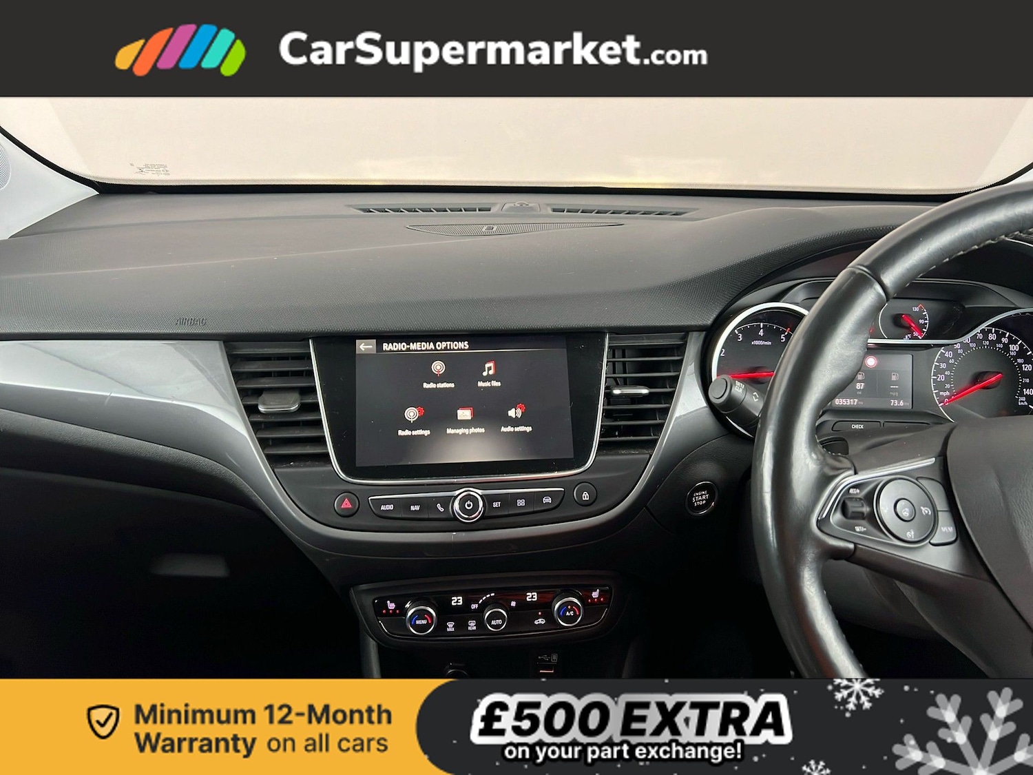 Used Vauxhall Crossland 2022 for sale - 76972662: Photo 17