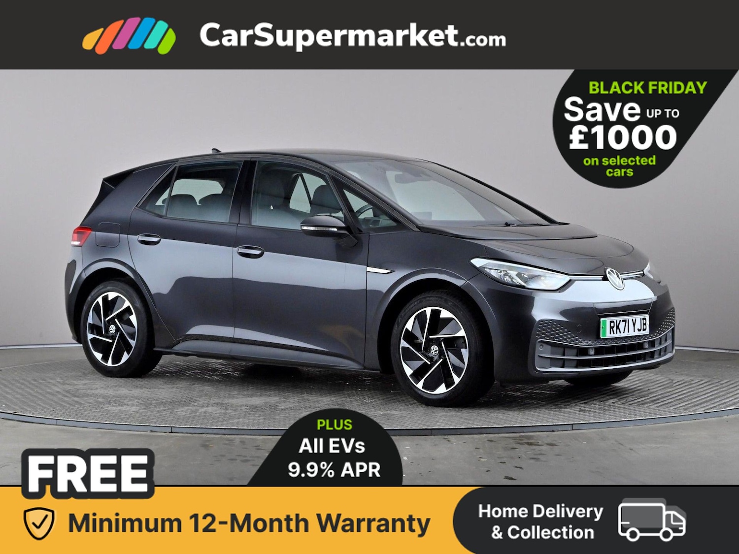 Used Volkswagen ID.3 2021 for sale - 76723772: Photo 1