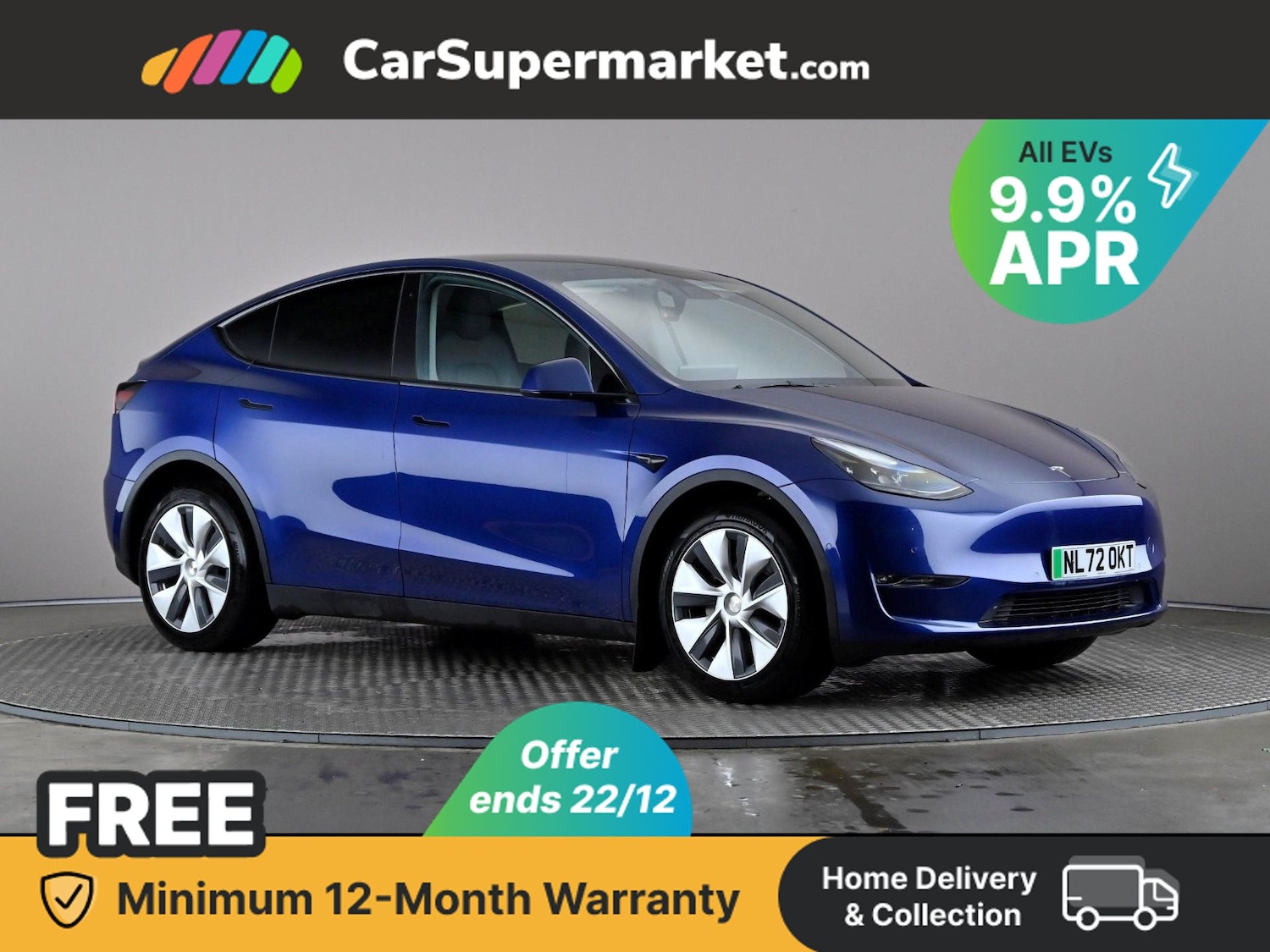 Used Tesla Model Y 2022 for sale - 77006670: Photo 1