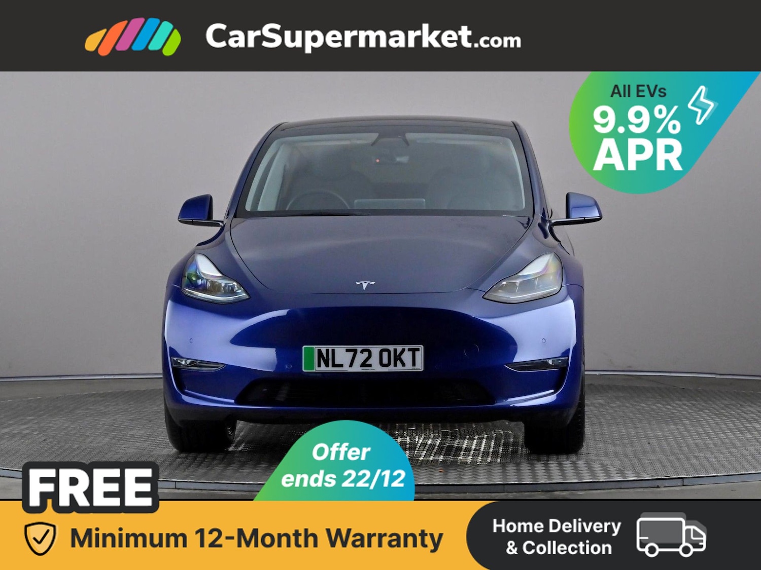 Used Tesla Model Y 2022 for sale - 77006670: Photo 2
