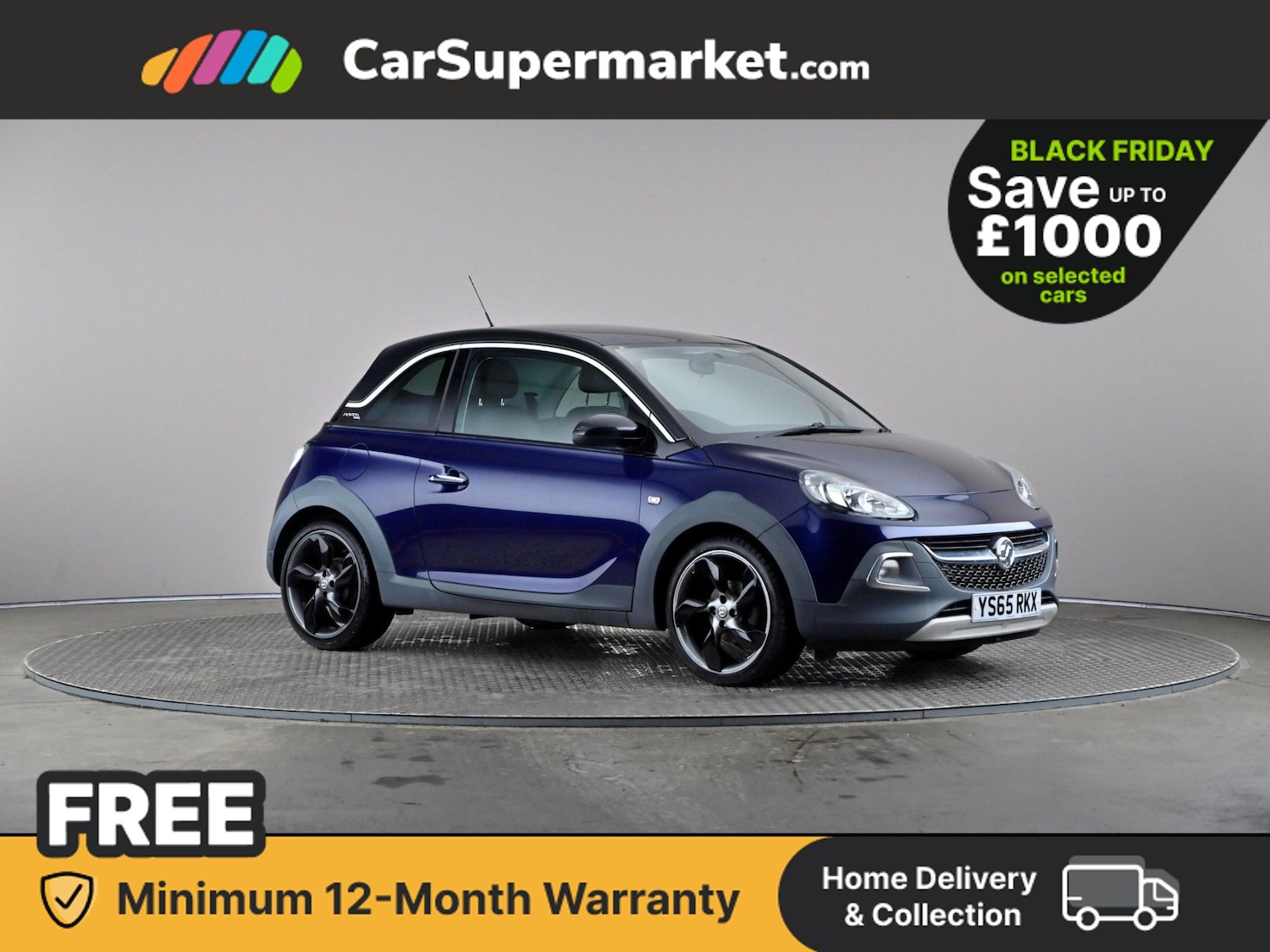 Used Vauxhall ADAM 2015 for sale - 76685683: Photo 1