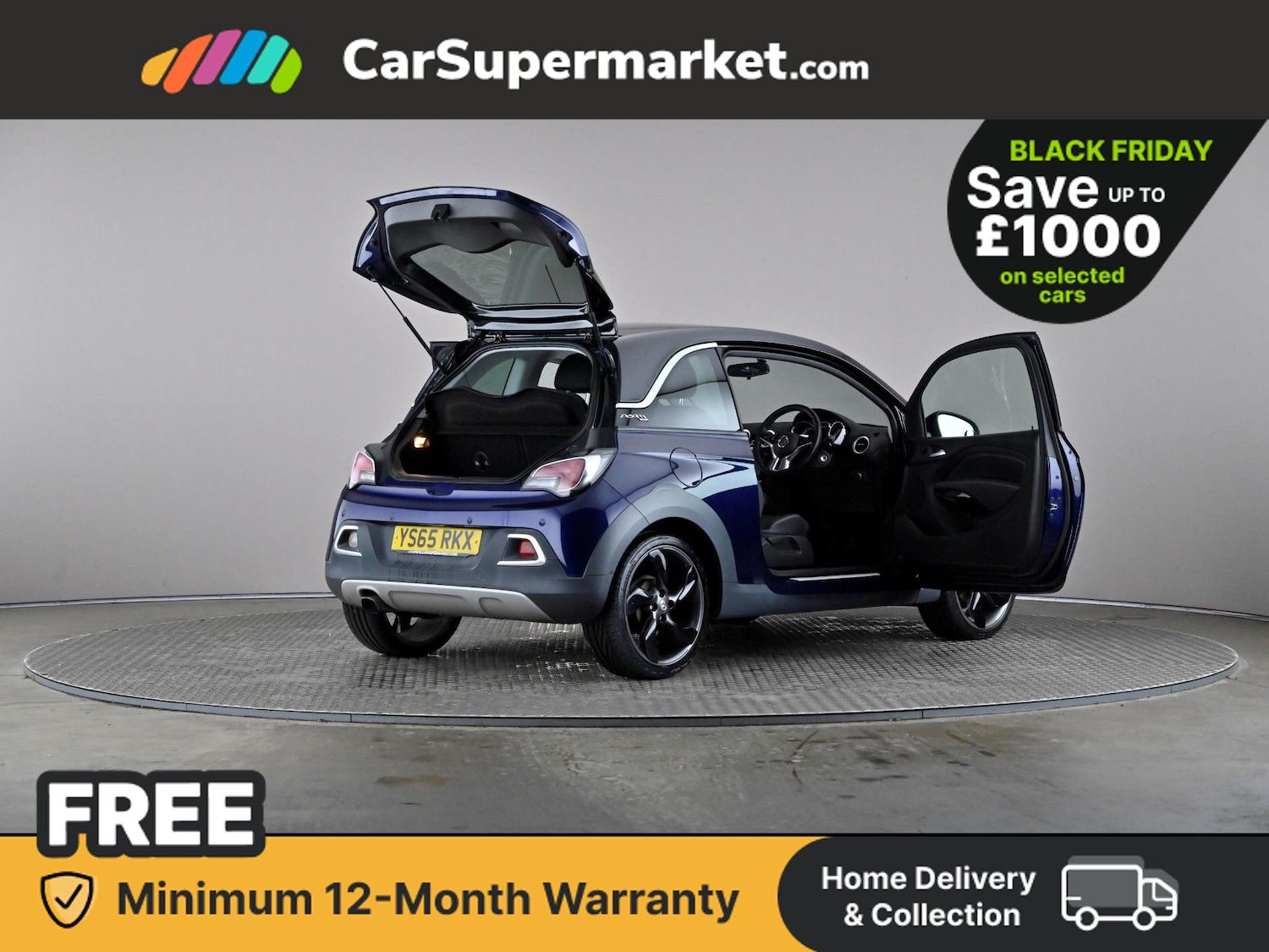 Used Vauxhall ADAM 2015 for sale - 76685683: Photo 13