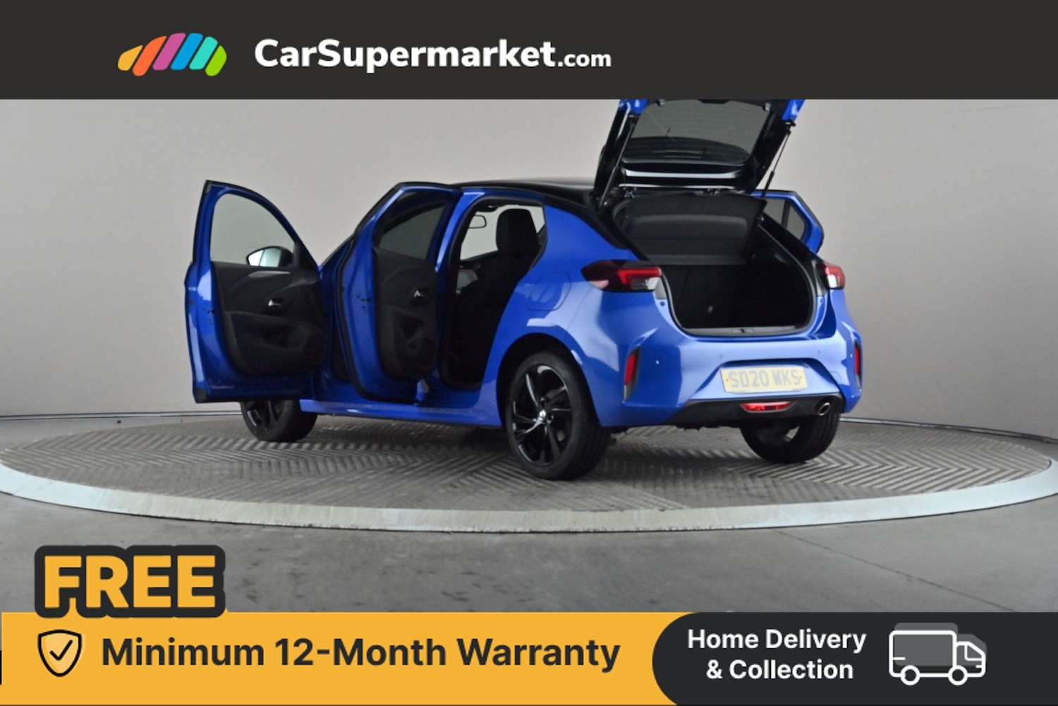 Used Vauxhall Corsa 2020 for sale - 76405897: Photo 10