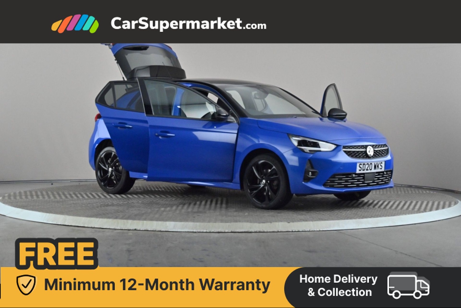 Used Vauxhall Corsa 2020 for sale - 76405897: Photo 7