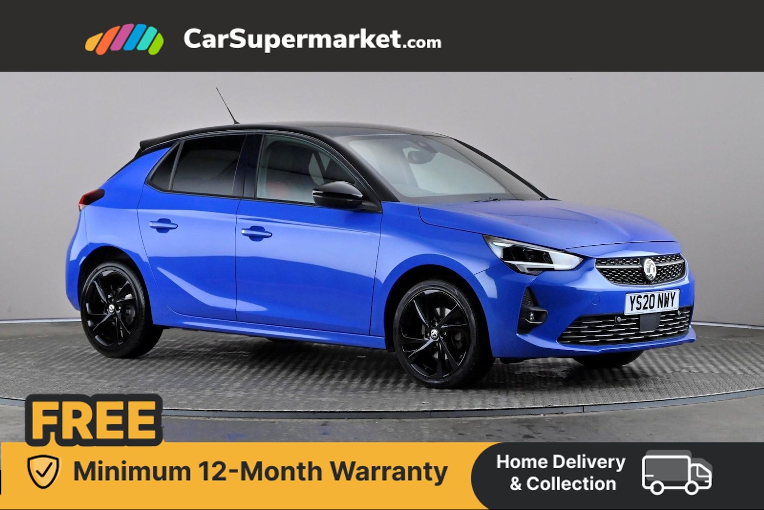 Used Vauxhall Corsa 2020 for sale - 76453412: Photo 1