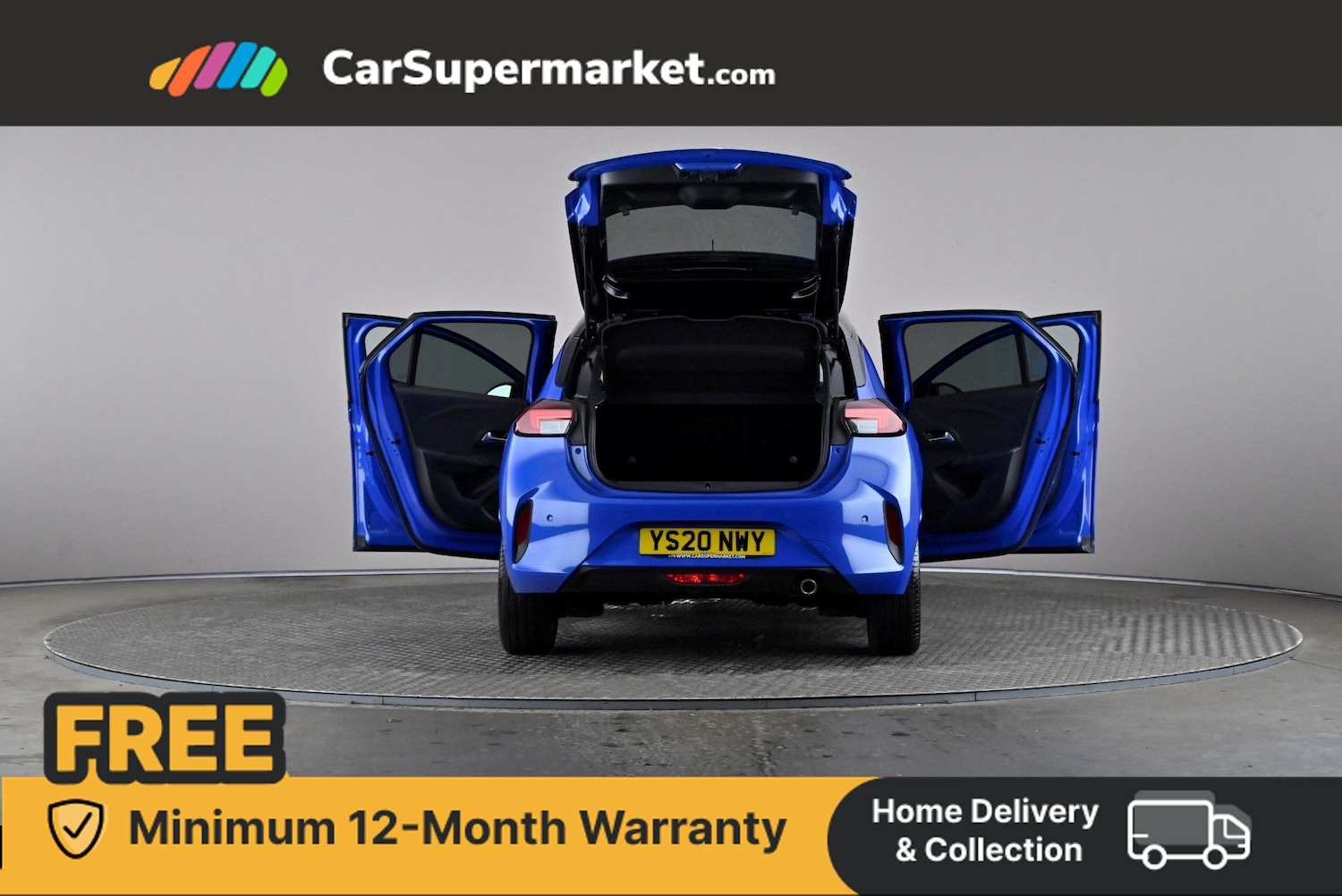 Used Vauxhall Corsa 2020 for sale - 76453412: Photo 11