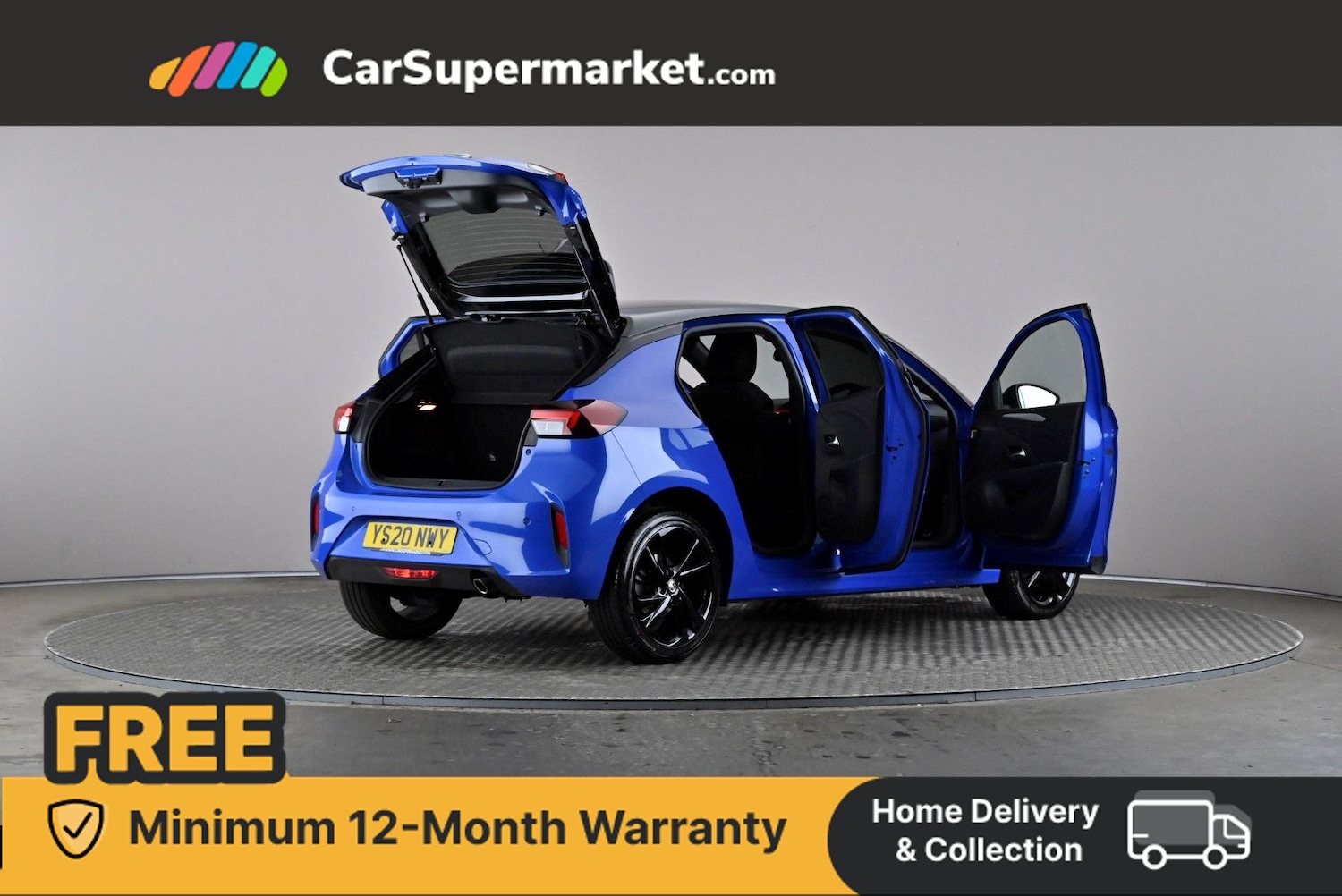 Used Vauxhall Corsa 2020 for sale - 76453412: Photo 12