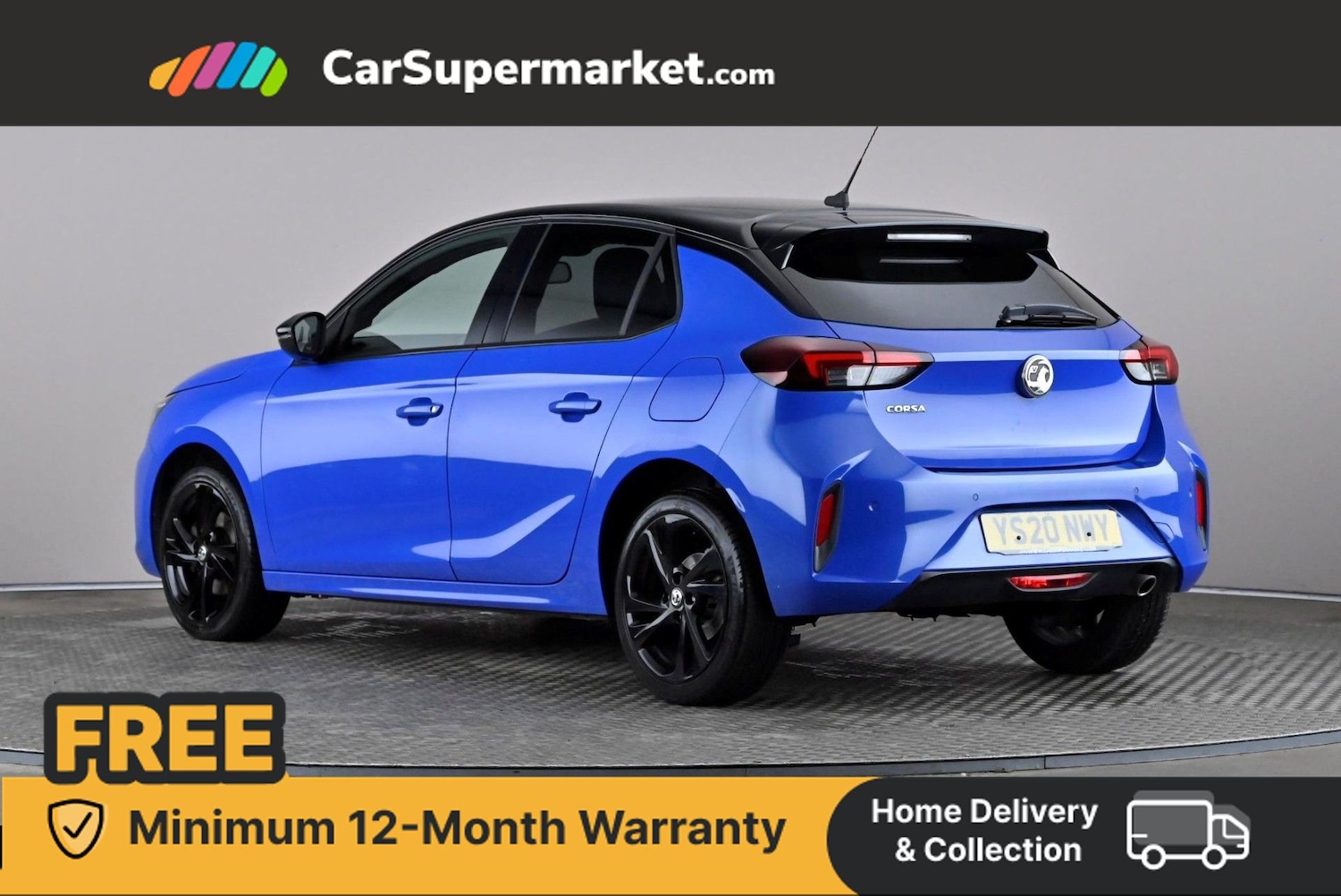 Used Vauxhall Corsa 2020 for sale - 76453412: Photo 4