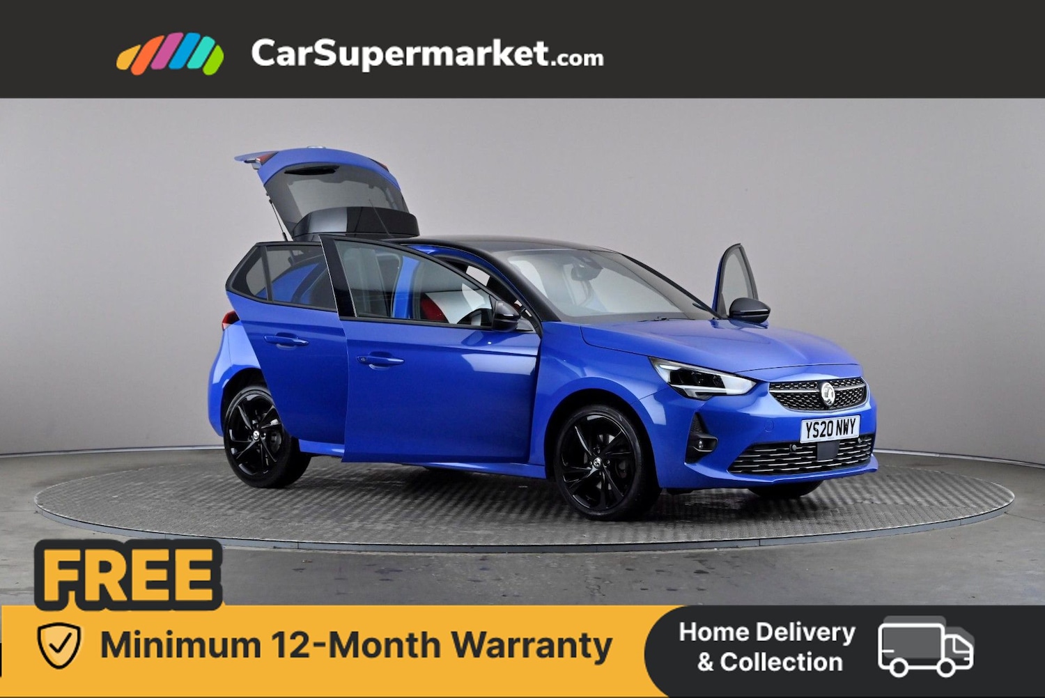 Used Vauxhall Corsa 2020 for sale - 76453412: Photo 7