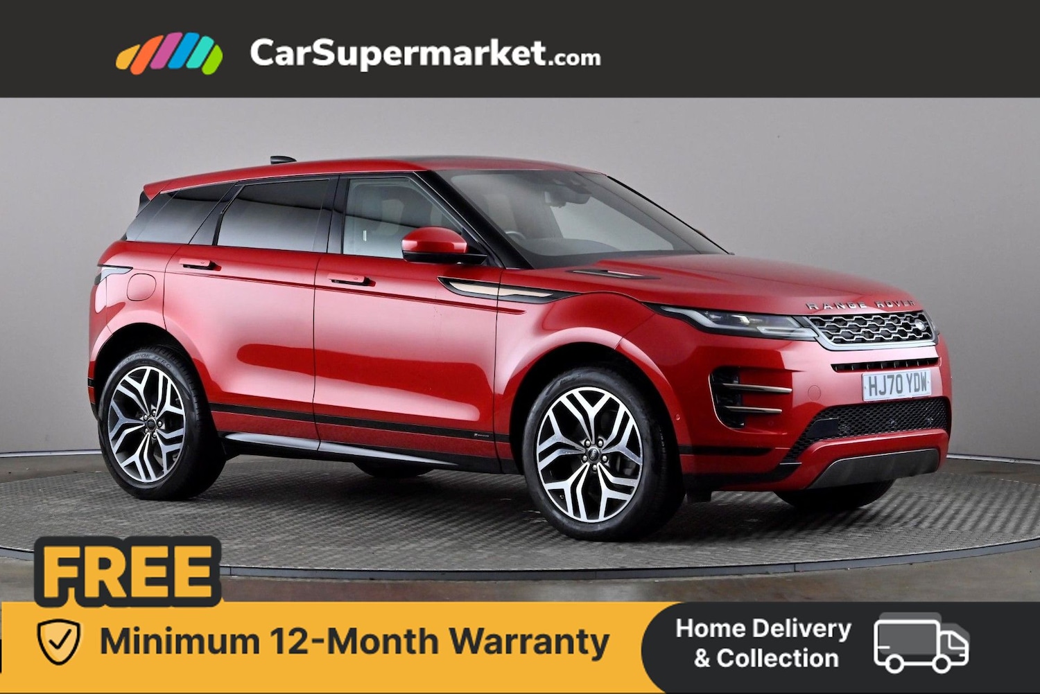 Used Land Rover Range Rover Evoque 2020 for sale - 76342295: Photo 1