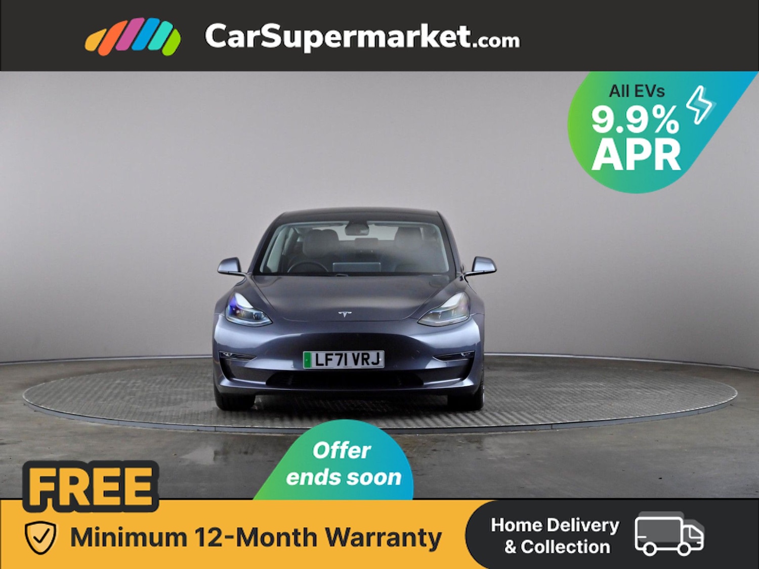 Used Tesla Model 3 2021 for sale - 76342163: Photo 2