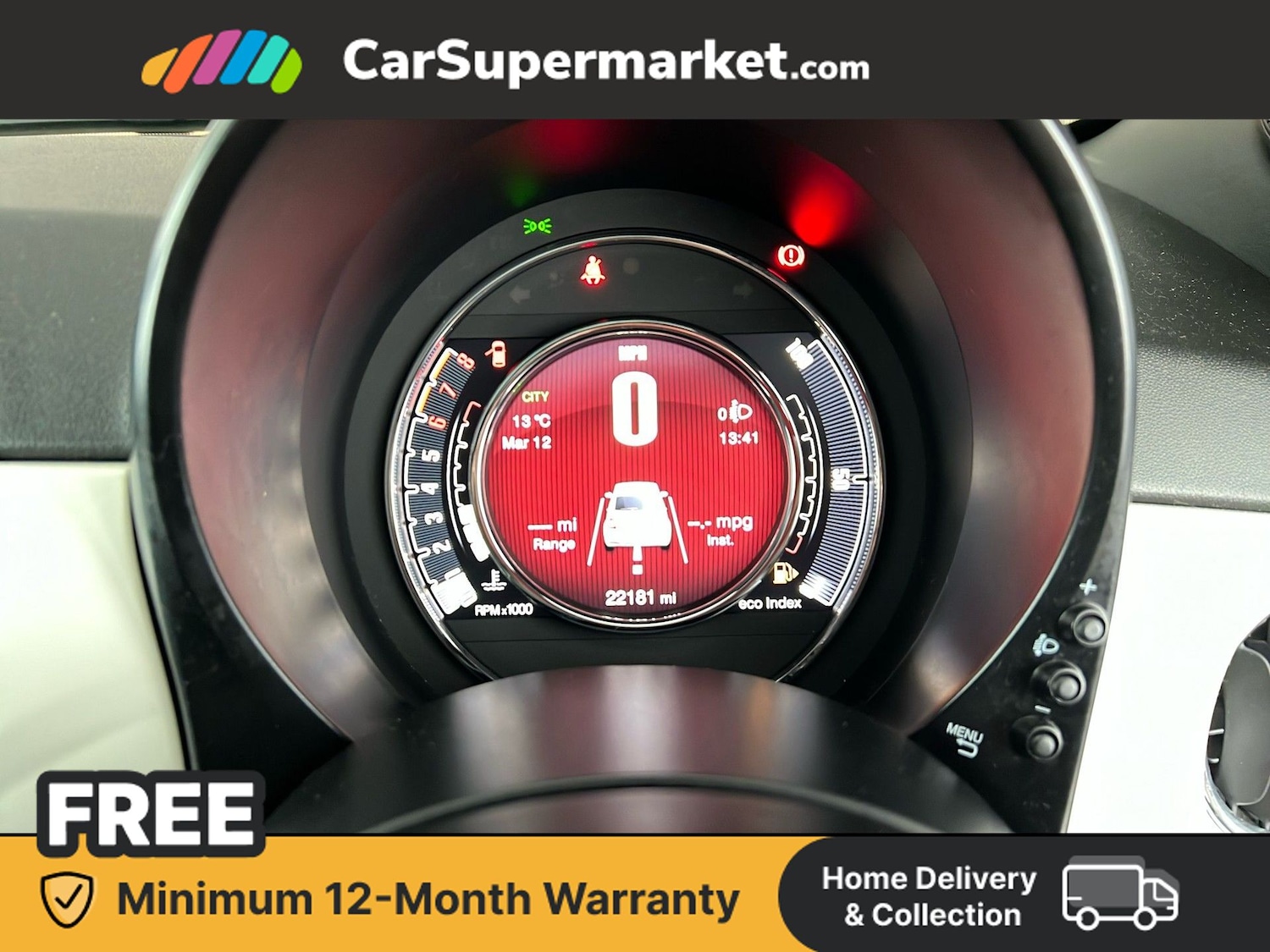 Used Fiat 500 2021 for sale - 77879122: Photo 15