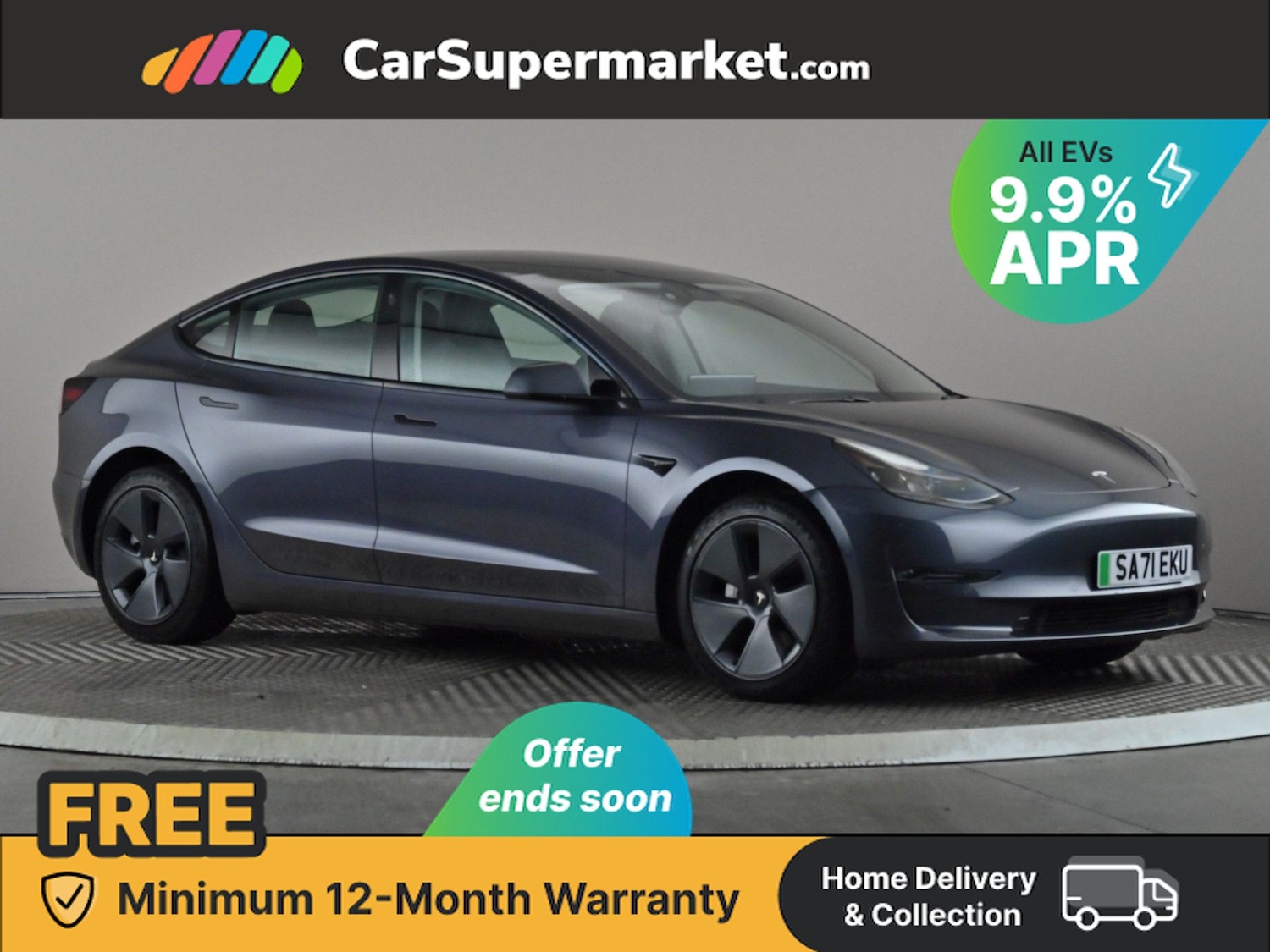 Used Tesla Model 3 2021 for sale - 76364554: Photo 1