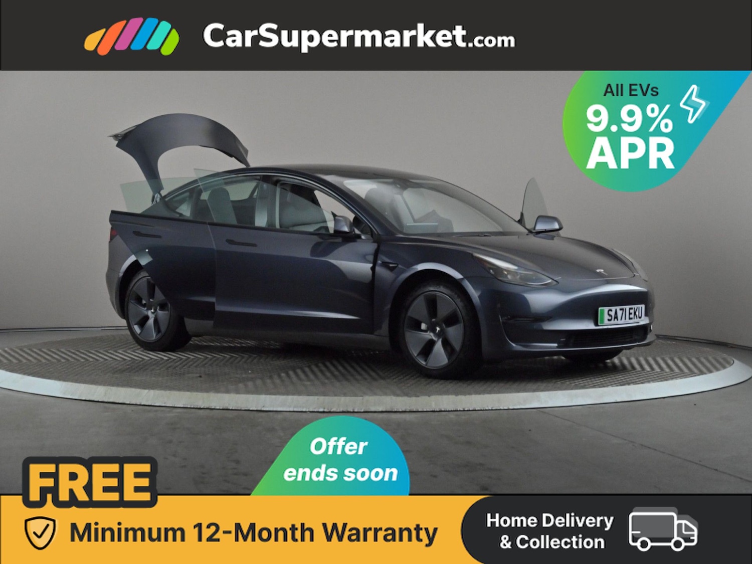 Used Tesla Model 3 2021 for sale - 76364554: Photo 9