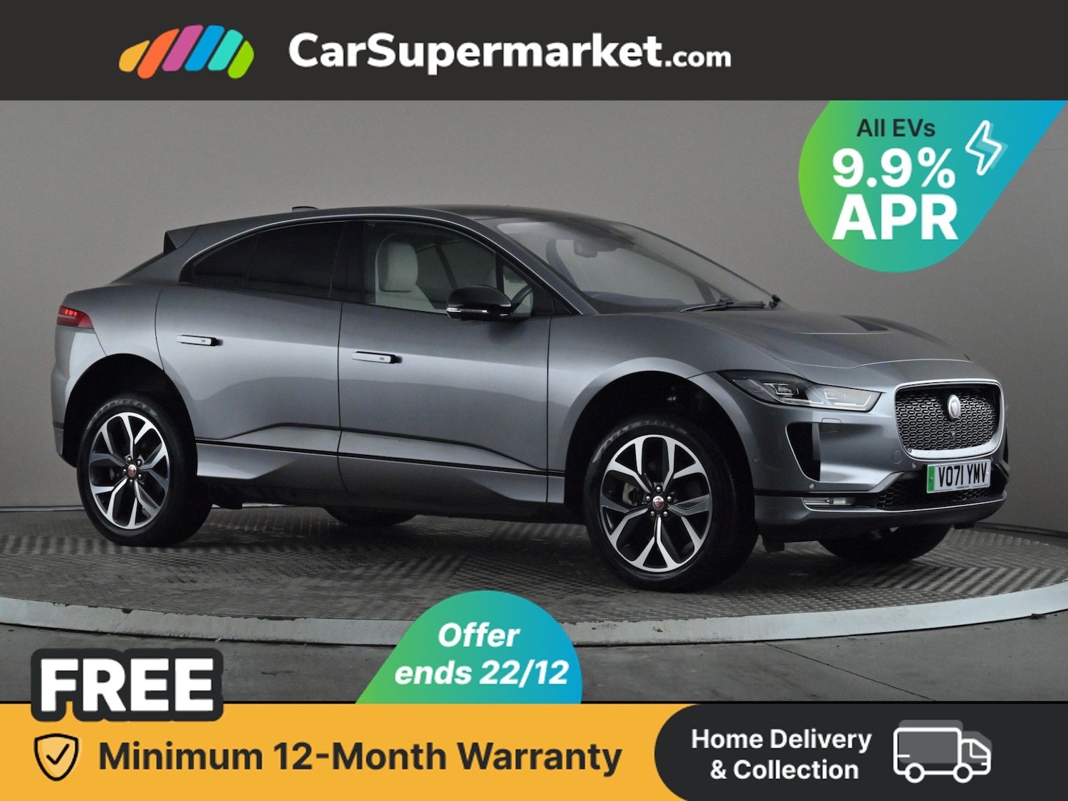 Used Jaguar I-Pace 2021 for sale - 77006648: Photo 1