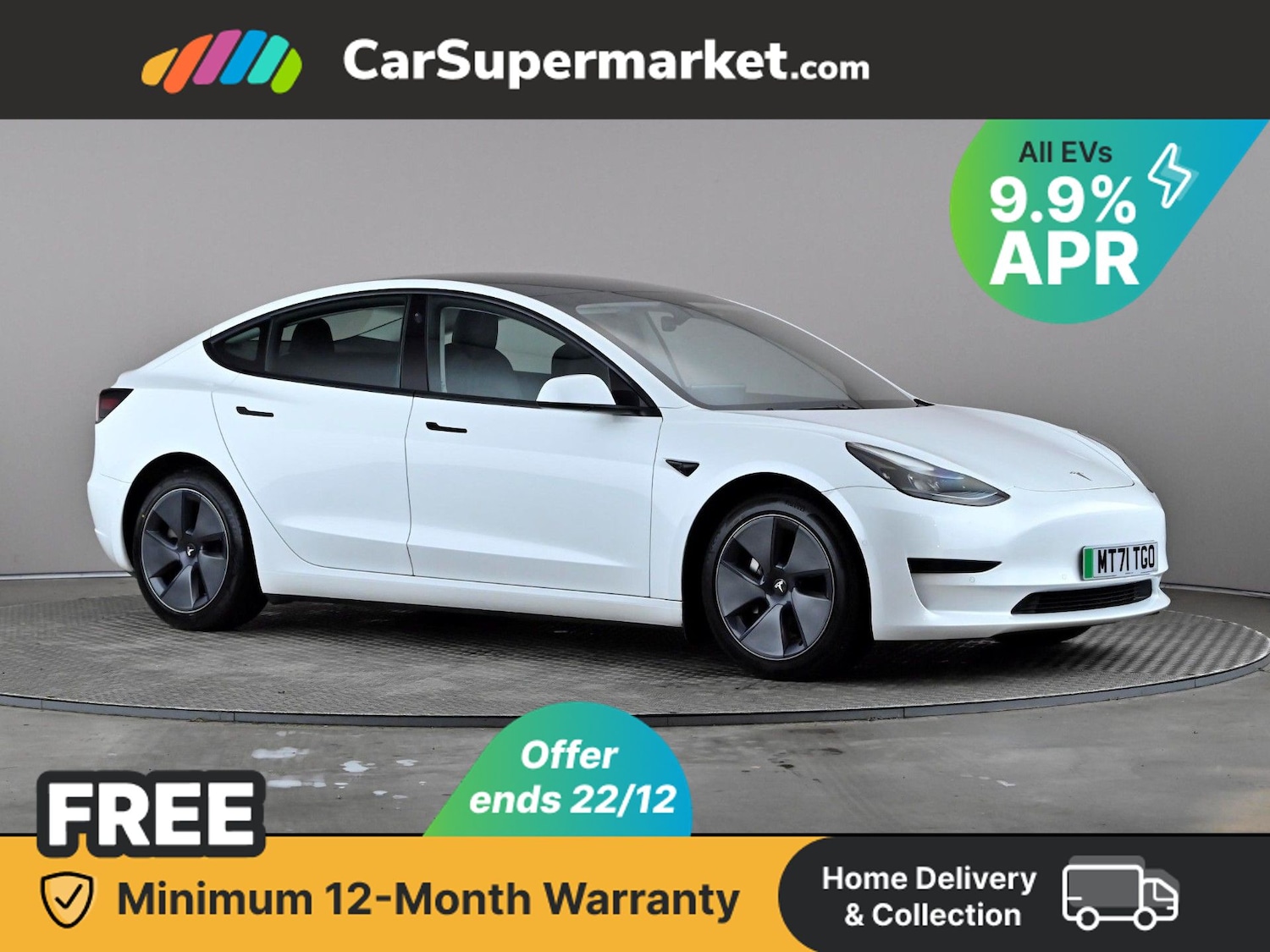 Used Tesla Model 3 2021 for sale - 76884189: Photo 1