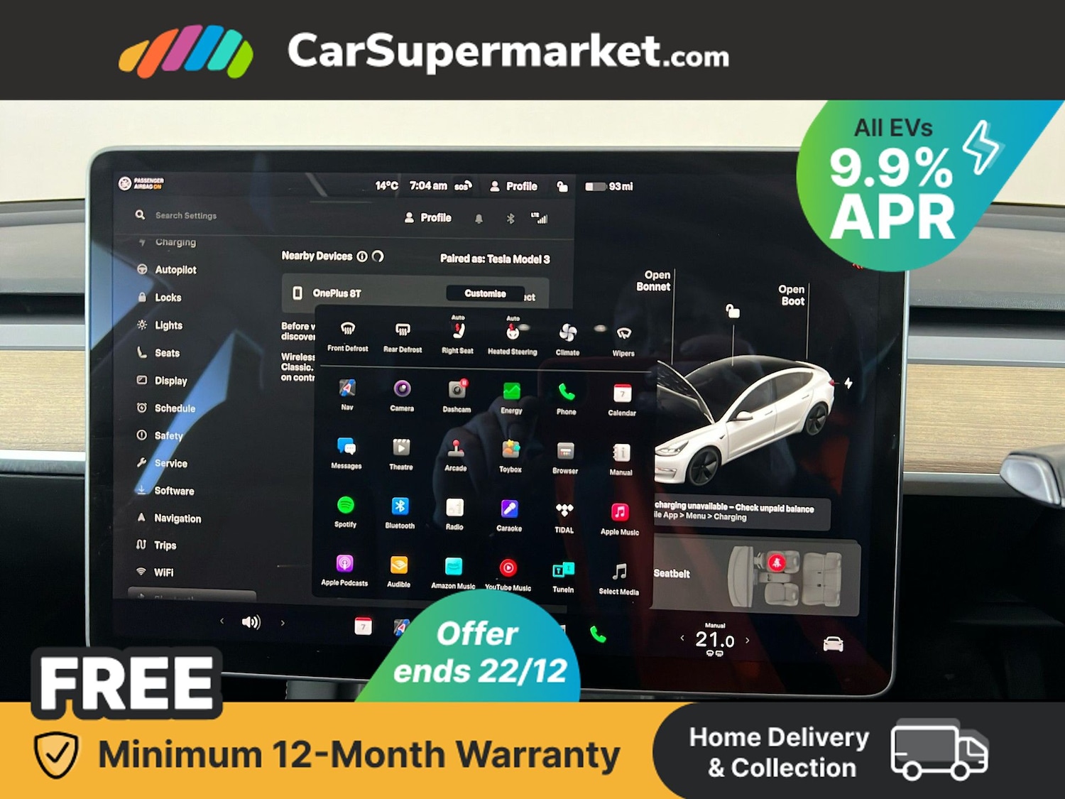 Used Tesla Model 3 2021 for sale - 76884189: Photo 18