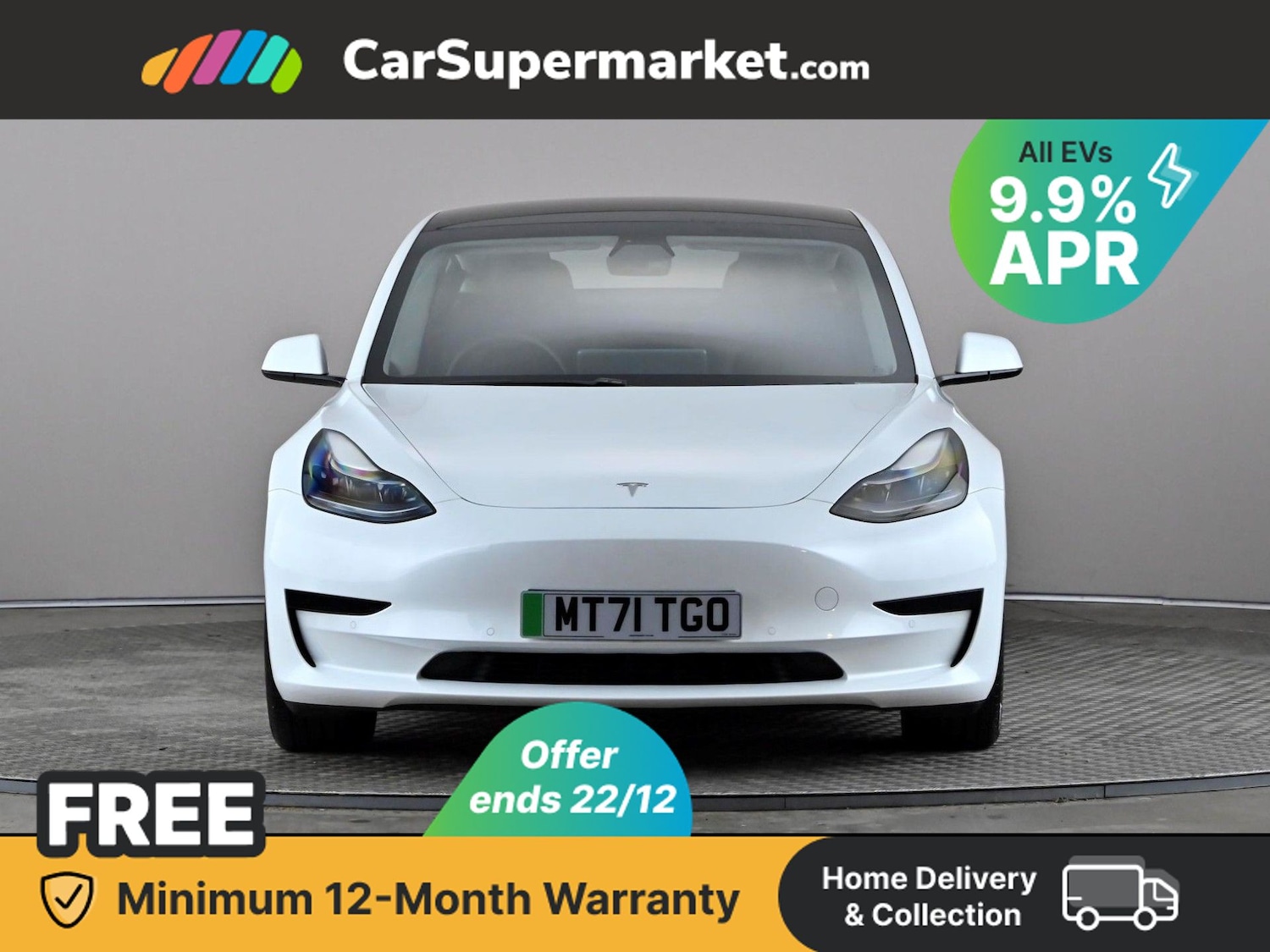 Used Tesla Model 3 2021 for sale - 76884189: Photo 2