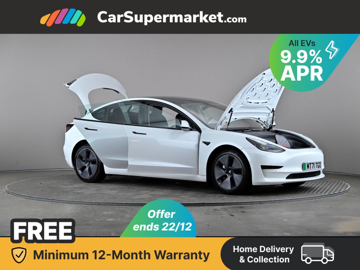 Used Tesla Model 3 2021 for sale - 76884189: Photo 9