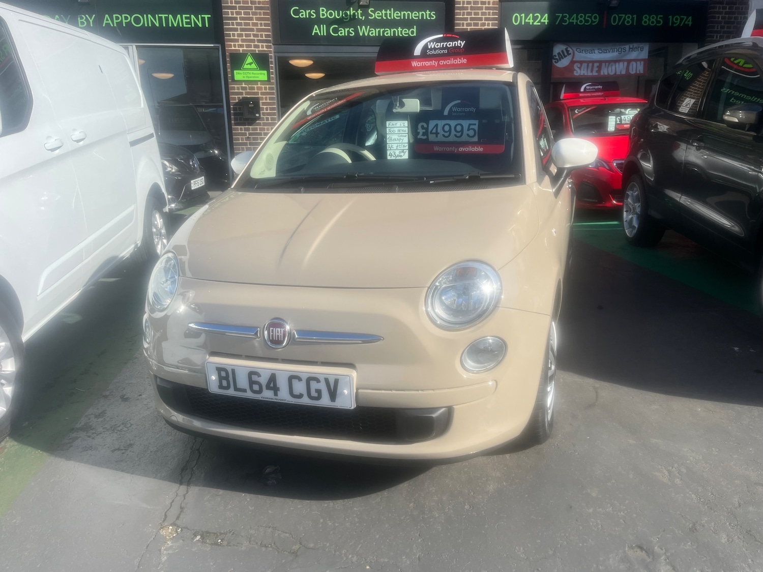 Used Fiat 500 2014 for sale - 77256568: Photo 3