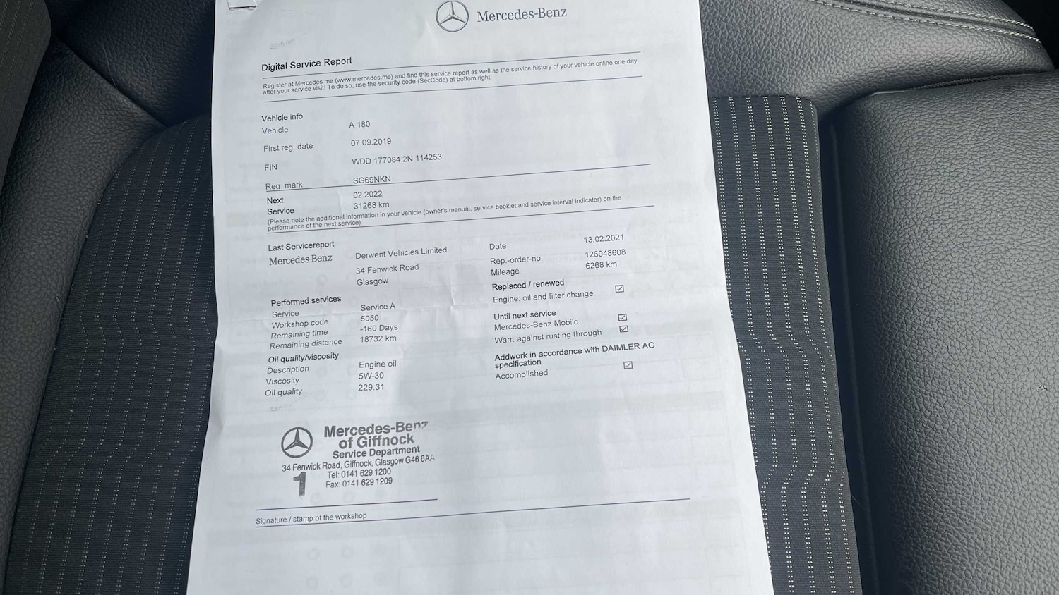 Used Mercedes-Benz A-Class 2019 for sale - 75993927: Photo 30