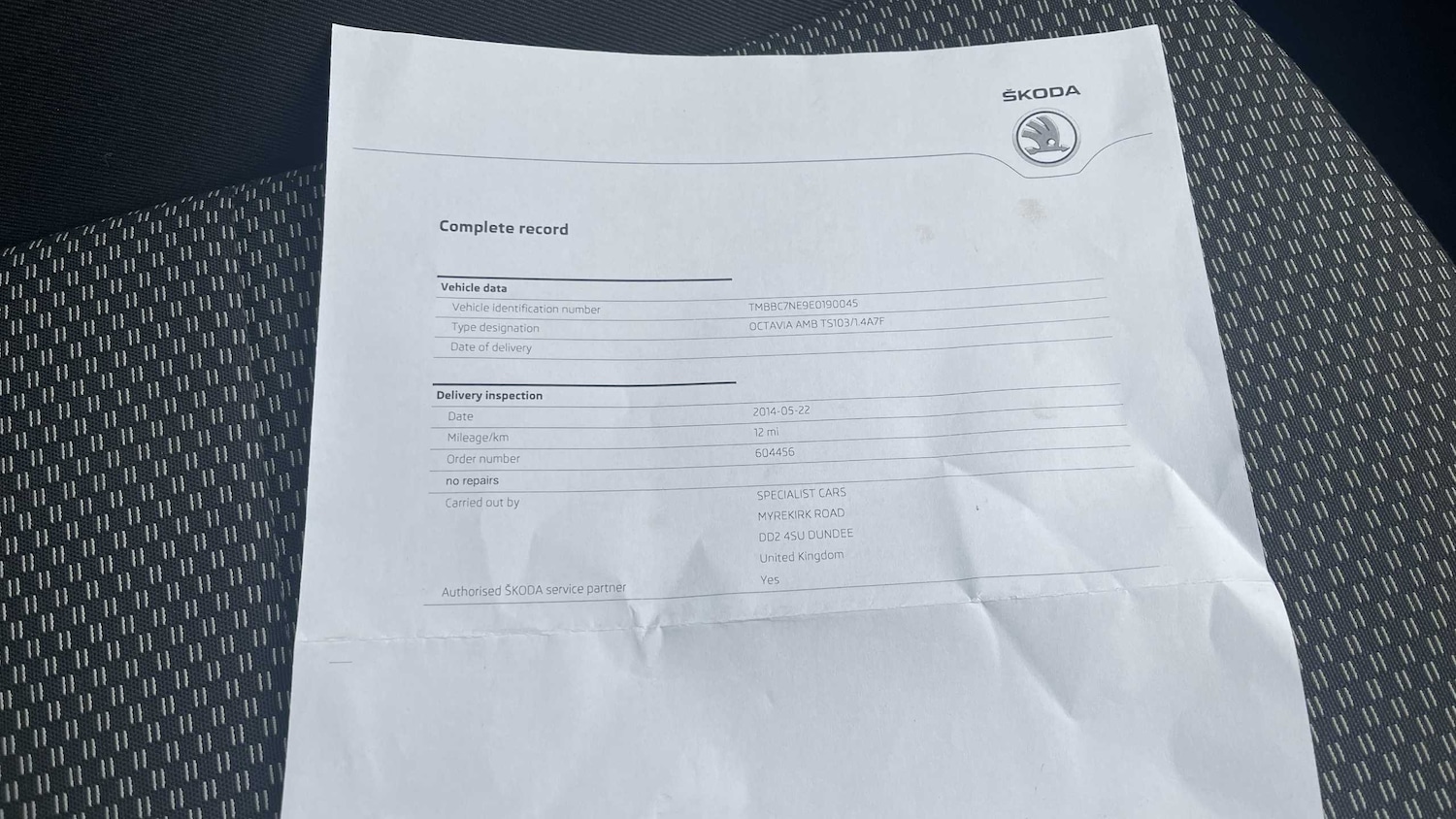 Used Skoda Octavia 2014 for sale - 77443640: Photo 32