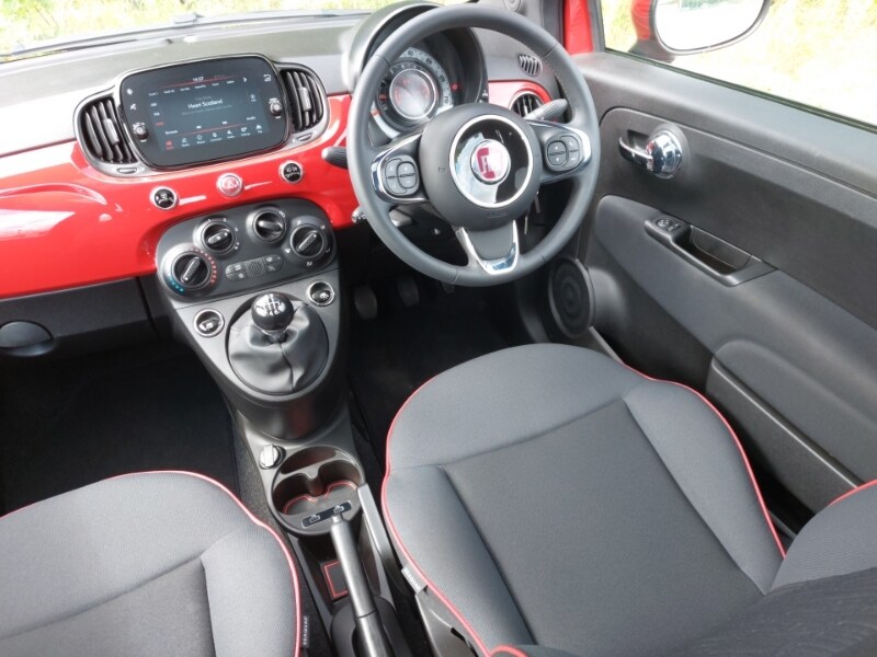 2023 Fiat 500 1.0 Mild Hybrid Red 3dr Hatchback Petrol Manual - Picture 10 of 12