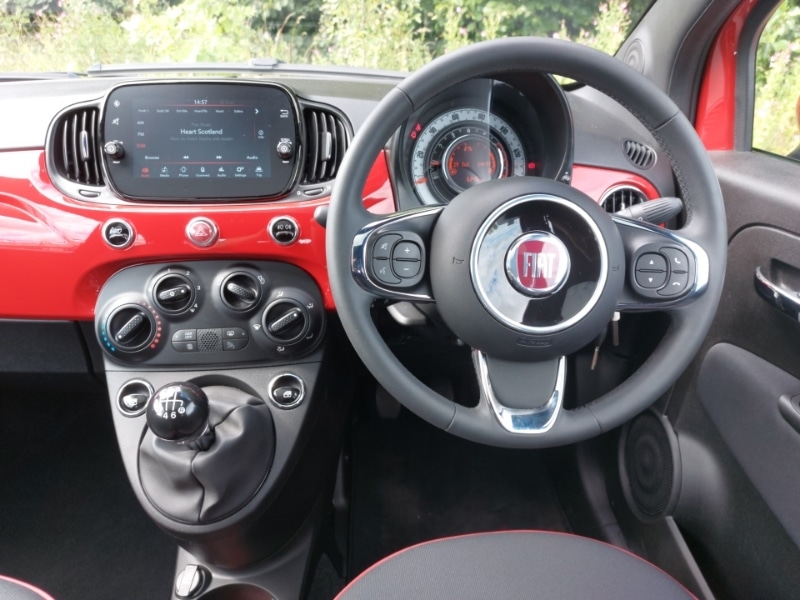 2023 Fiat 500 1.0 Mild Hybrid Red 3dr Hatchback Petrol Manual - Picture 7 of 12