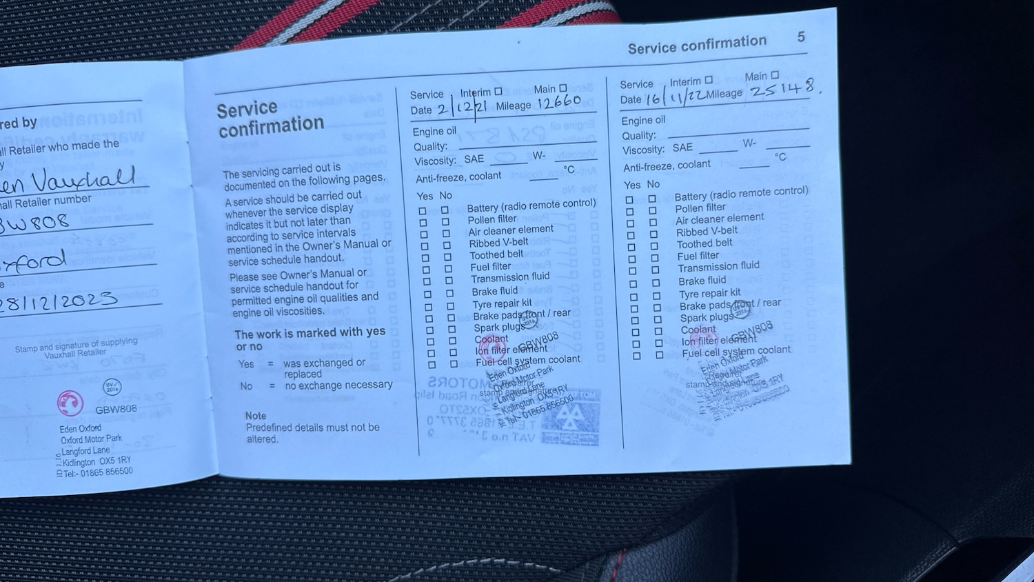 Used Vauxhall Corsa 2020 for sale - 77198000: Photo 34