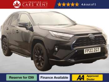 2022 (22) - 2.5 VVT-h Black Edition SUV 5dr Petrol Hybrid CVT 4WD Euro 6 (s/s) (222 ps)