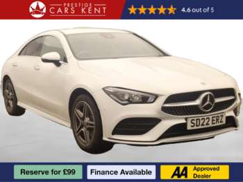 2022 (22) - 1.3 CLA250e 15.6kWh AMG Line (Premium) Coupe 4dr Petrol Plug-in Hybrid 8G-D