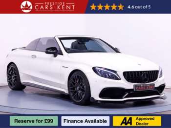 2016 (66) - 4.0 C63 V8 BiTurbo AMG S (Premium) Cabriolet 2dr Petrol SpdS MCT Euro 6 (s/