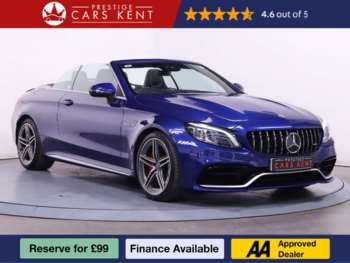 2019 (69) - 4.0 C63 V8 BiTurbo AMG S Cabriolet 2dr Petrol SpdS MCT Euro 6 (s/s) (510 ps