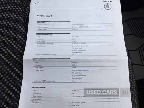 Used Skoda Octavia 2014 for sale - 77497816: Photo 13