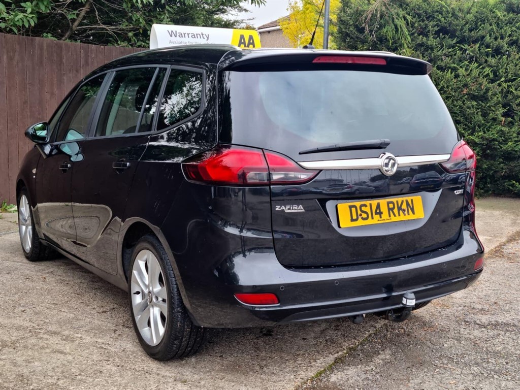 Used Vauxhall Zafira Tourer 2014 for sale - 76276946: Photo 4