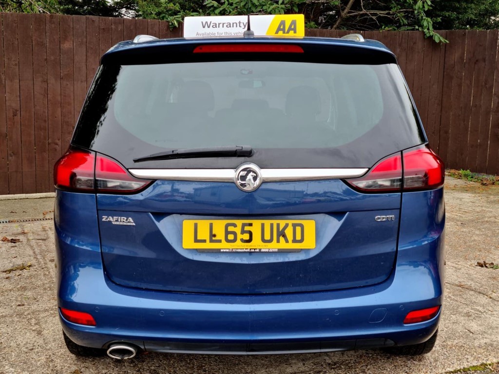 Used Vauxhall Zafira 2015 for sale - 76344229: Photo 6