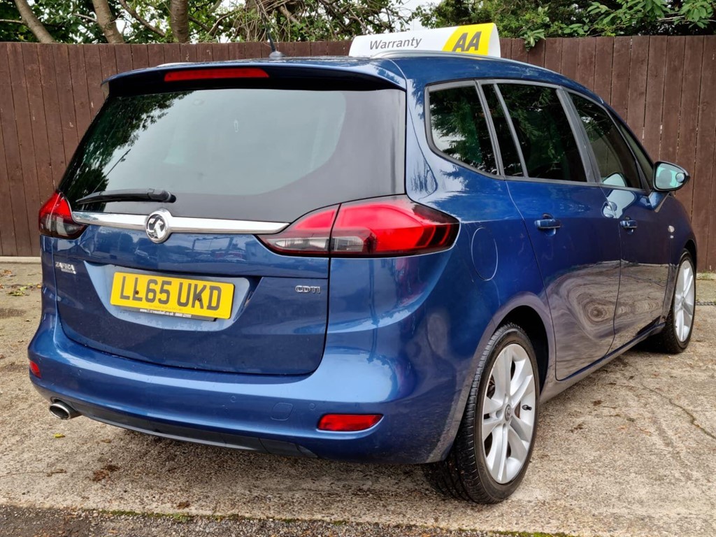 Used Vauxhall Zafira 2015 for sale - 76344229: Photo 8