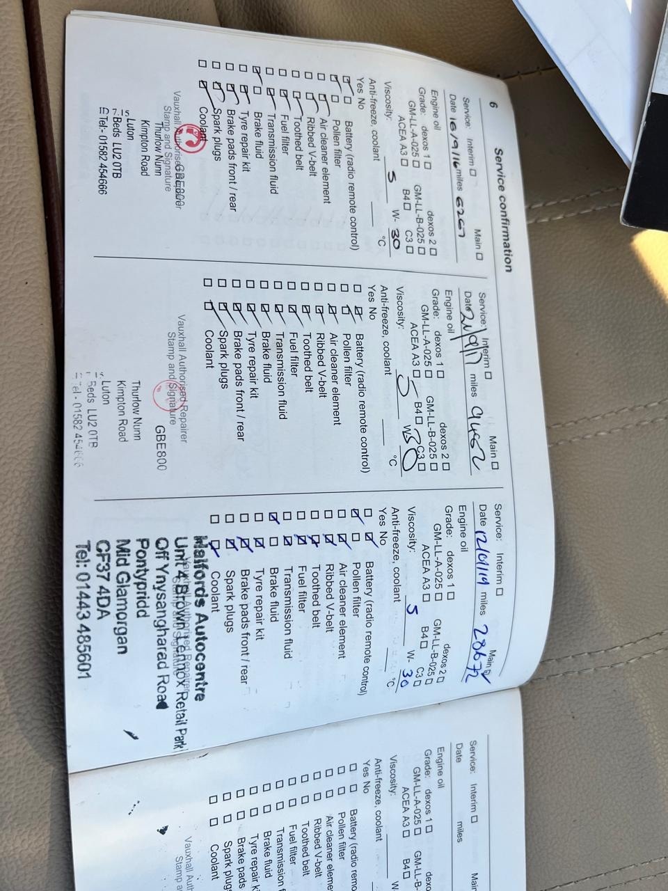 Used Vauxhall Zafira 2014 for sale - 77179781: Photo 17