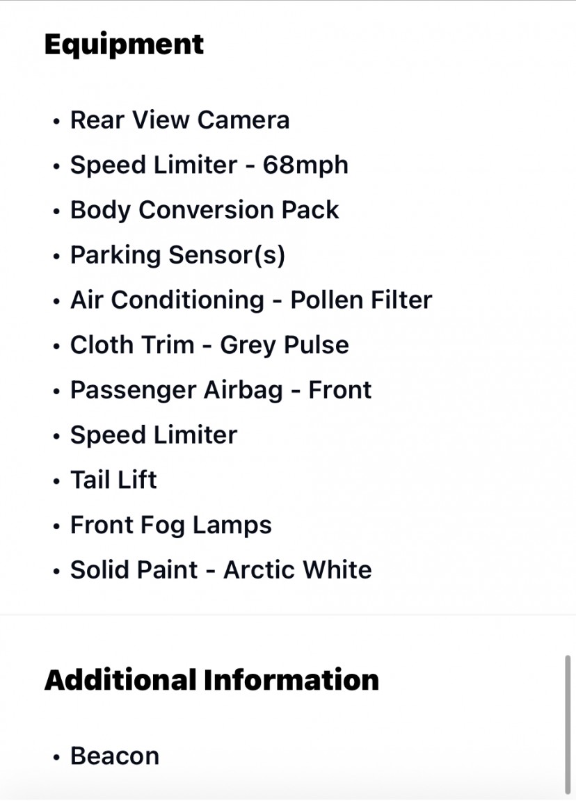 Used Vauxhall Movano 2018 for sale - 77789351: Photo 7