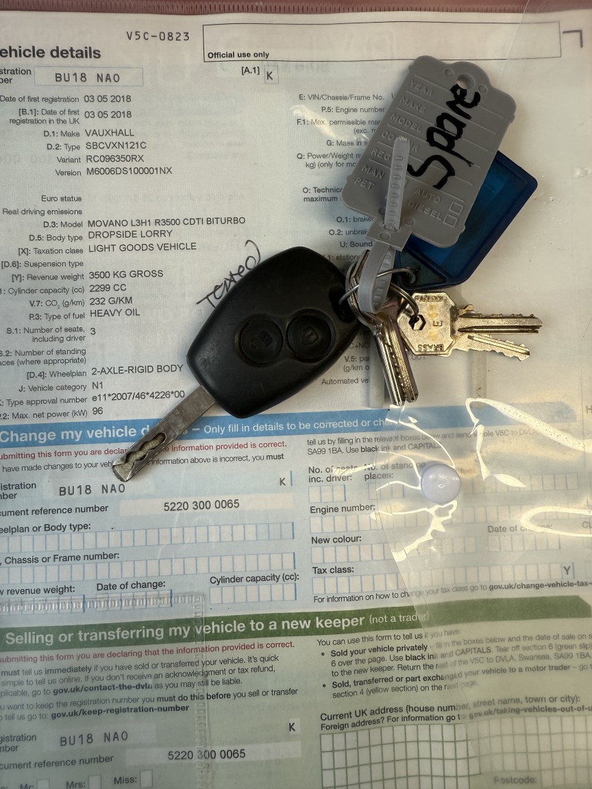 Used Vauxhall Movano 2018 for sale - 76455519: Photo 9