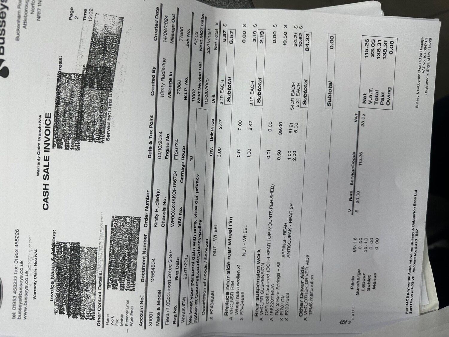 Used Ford Fiesta 2015 for sale - 78019629: Photo 10