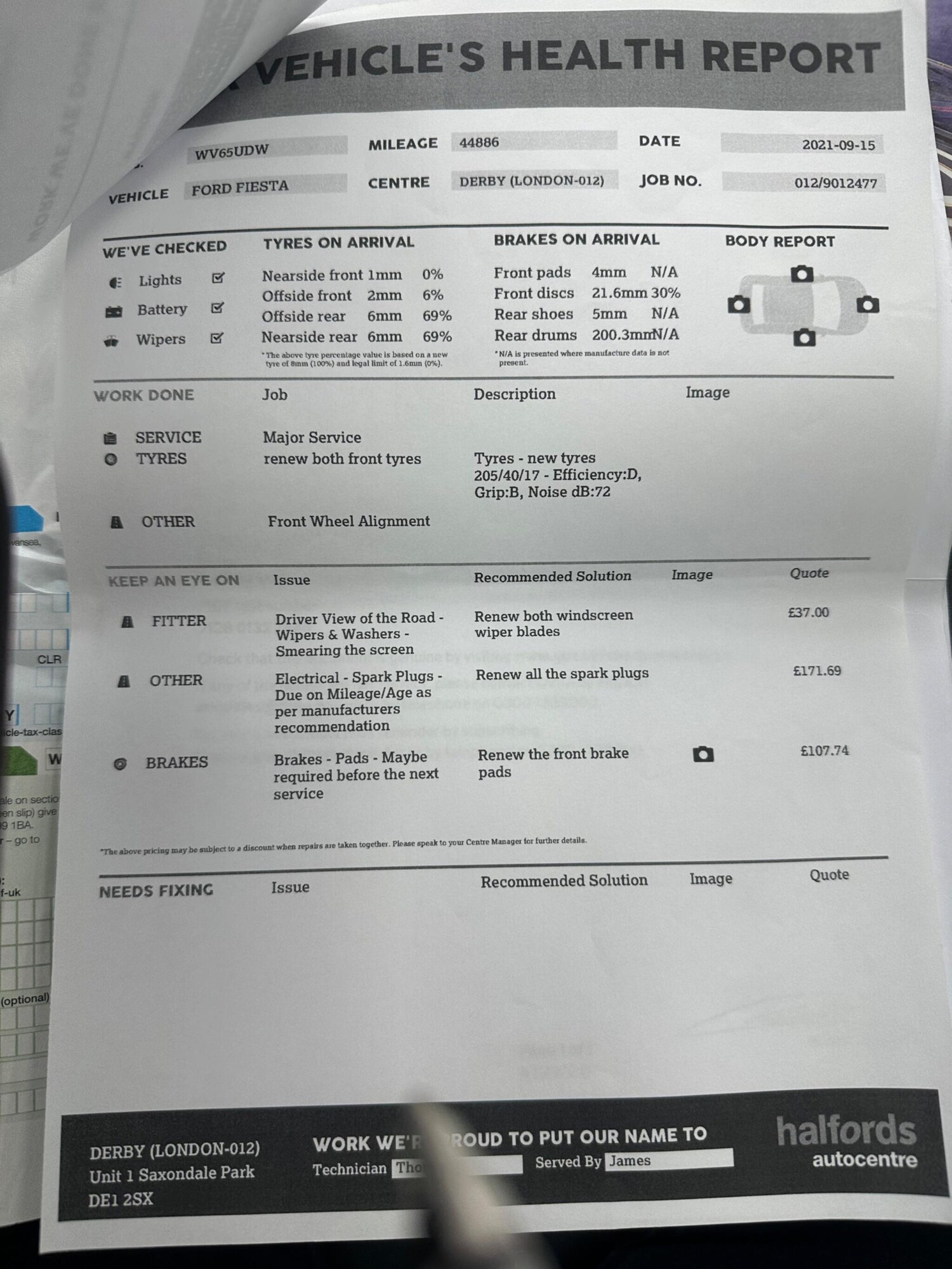 Used Ford Fiesta 2015 for sale - 78019629: Photo 12