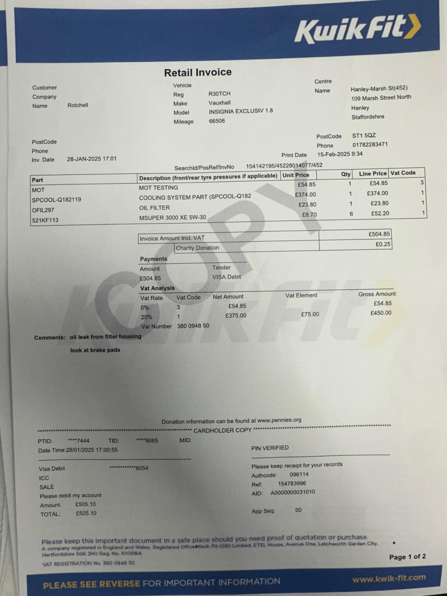 Used Vauxhall Insignia for sale - 77784785: Photo 18