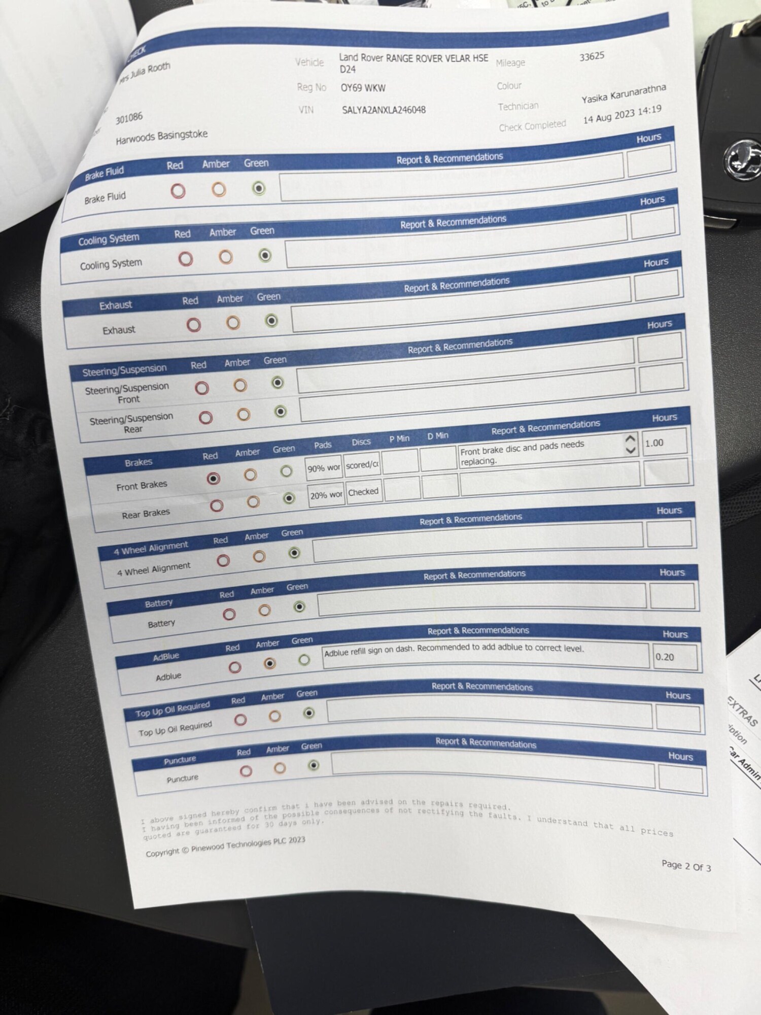 Used Land Rover Range Rover Velar for sale - 77854308: Photo 10