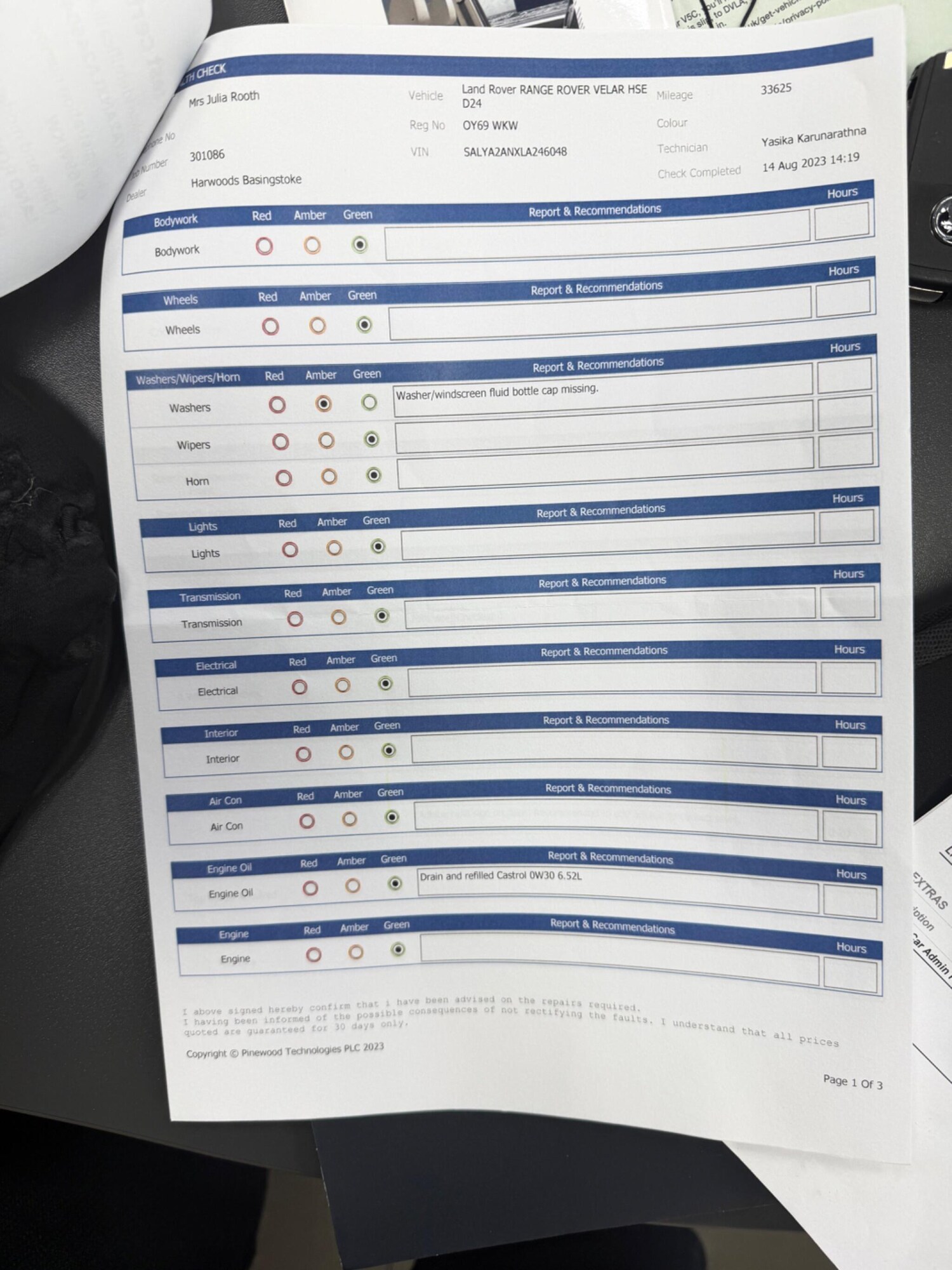 Used Land Rover Range Rover Velar for sale - 77854308: Photo 11