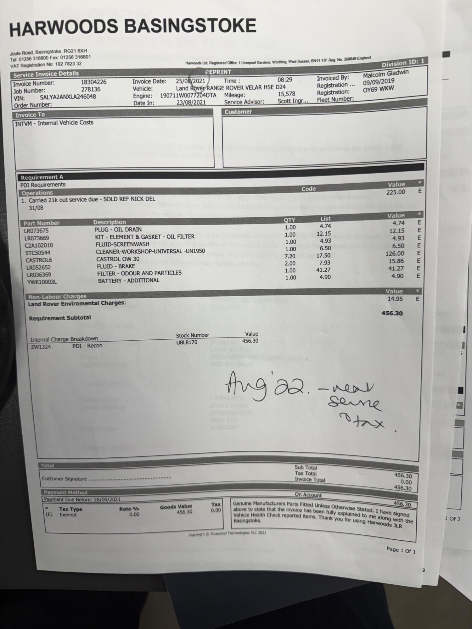 Used Land Rover Range Rover Velar for sale - 77854308: Photo 14