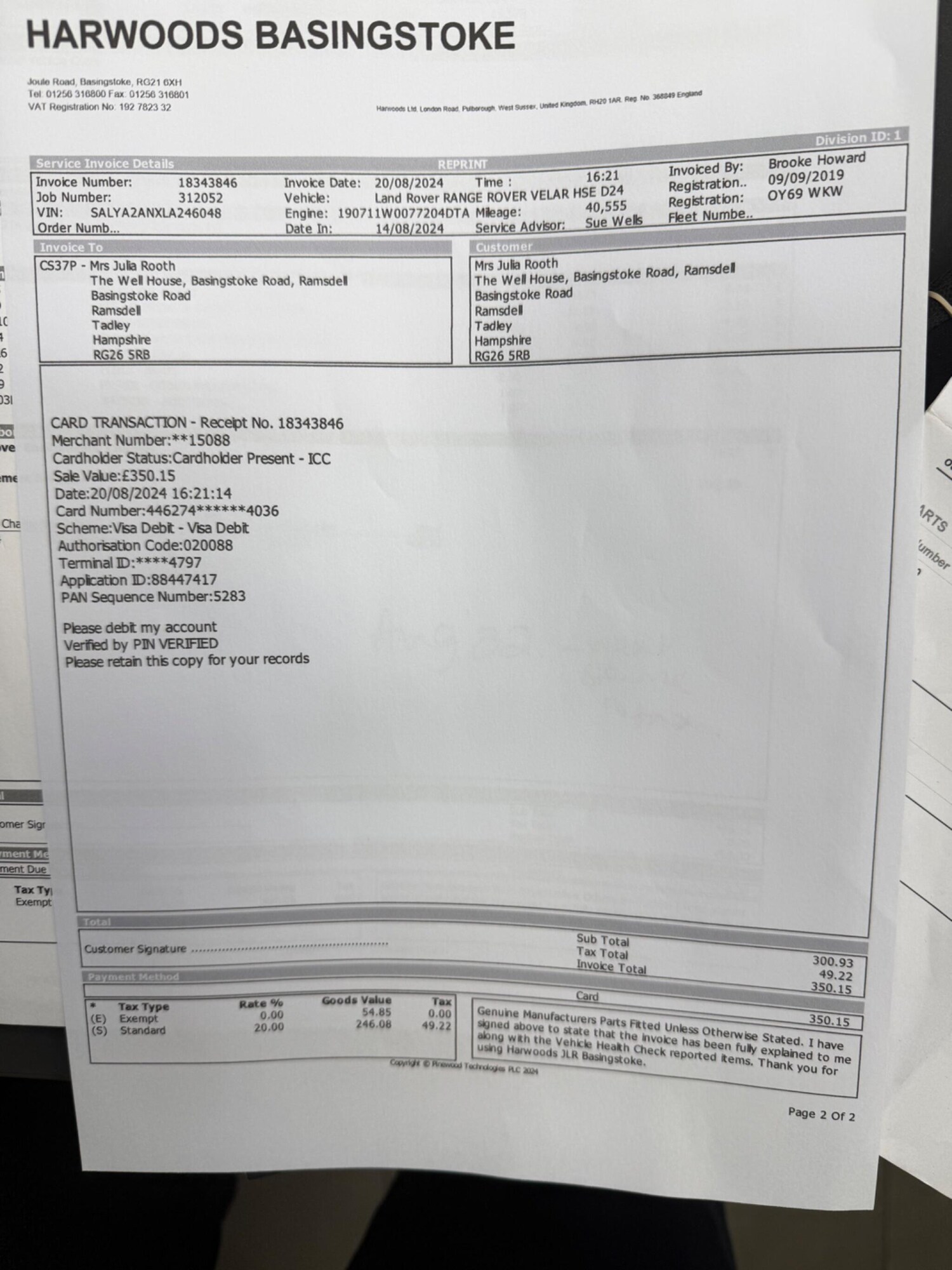 Used Land Rover Range Rover Velar for sale - 77854308: Photo 15