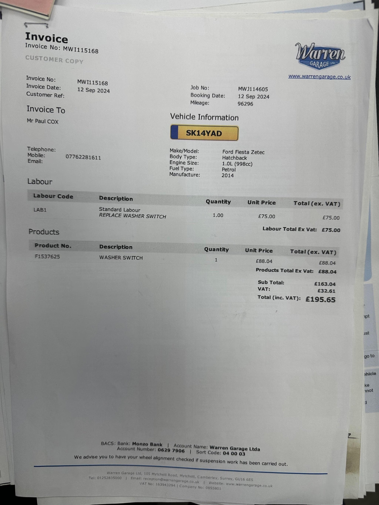 Used Ford Fiesta 2014 for sale - 76432523: Photo 46