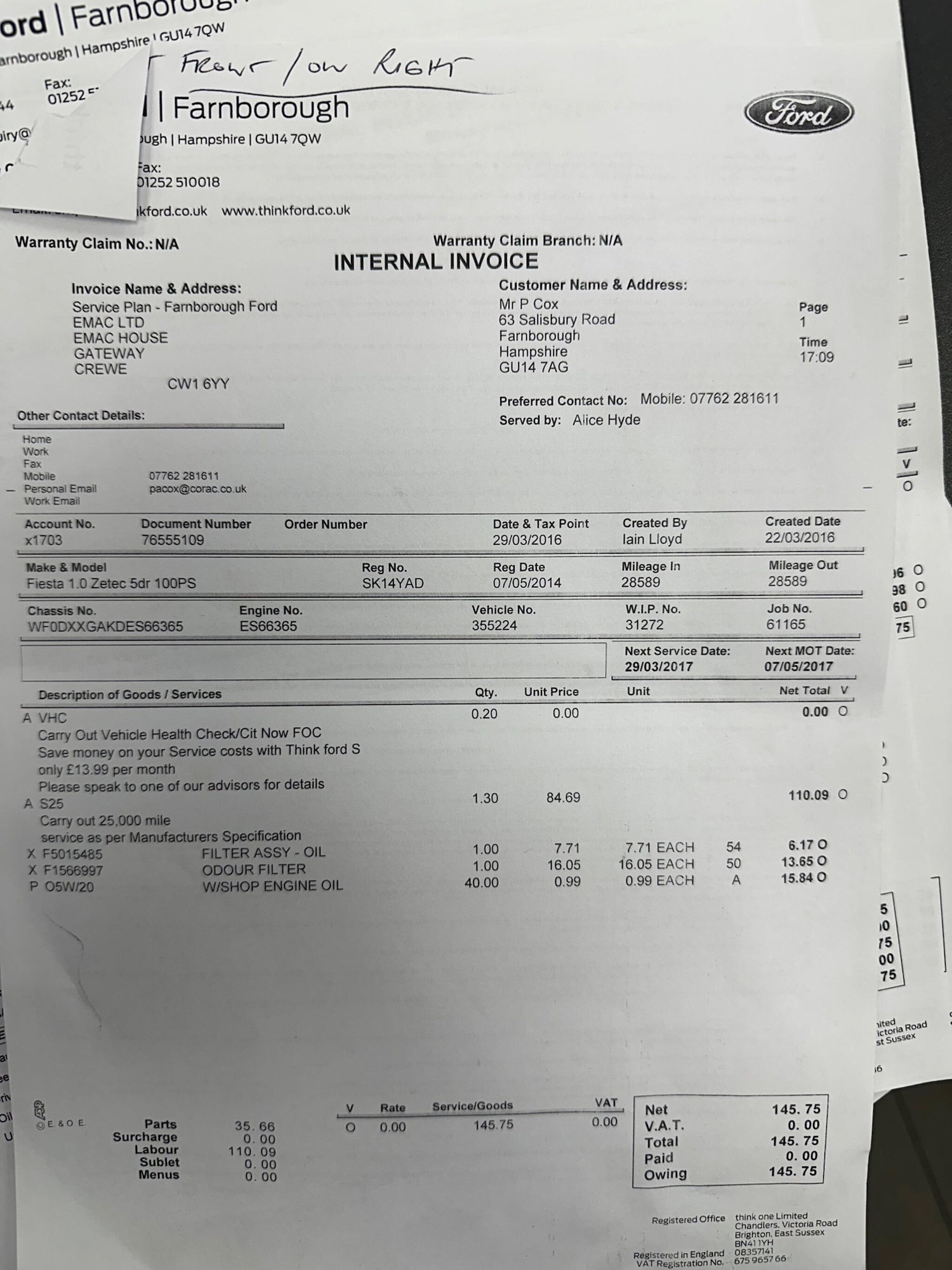 Used Ford Fiesta 2014 for sale - 76432523: Photo 56